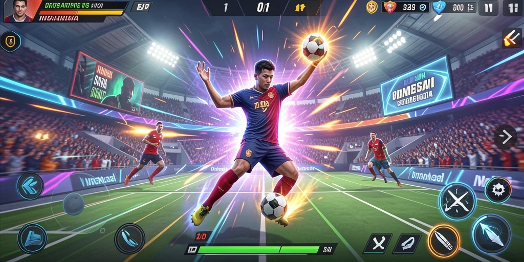 Tangkapan layar menampilkan grafik yang memukau dari game.