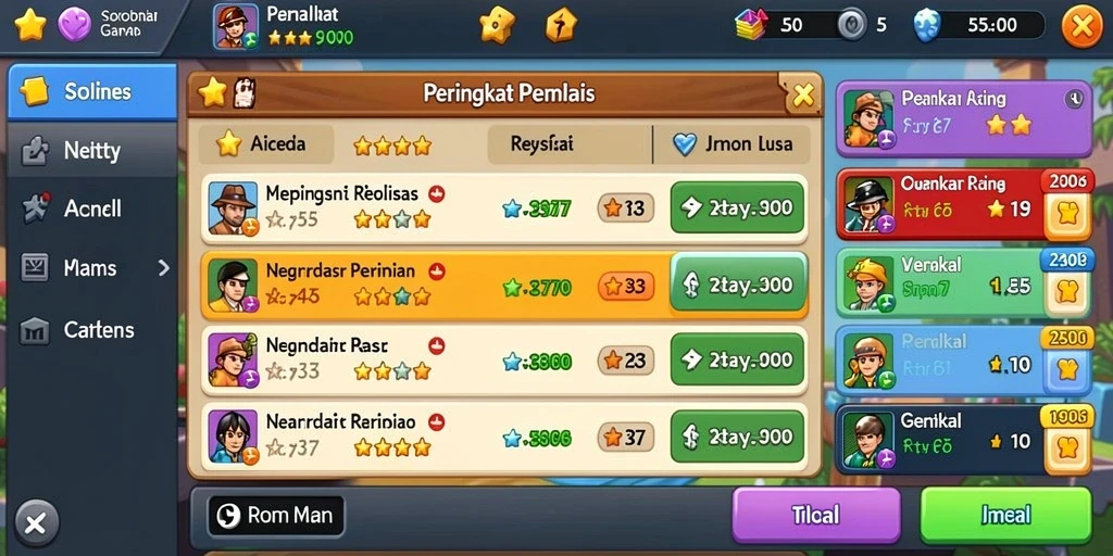 Antarmuka pengguna yang sederhana dan mudah dinavigasi.