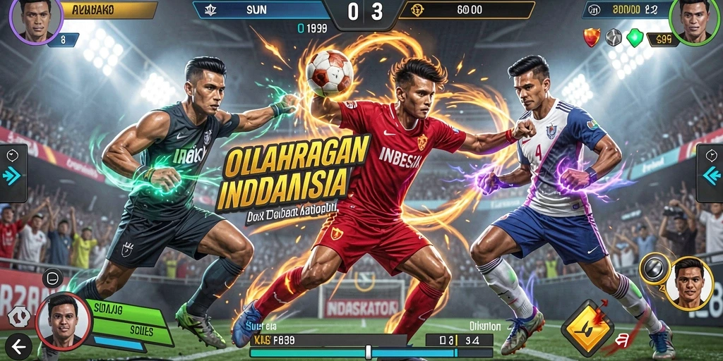 Screenshot dari mode multiplayer yang seru.