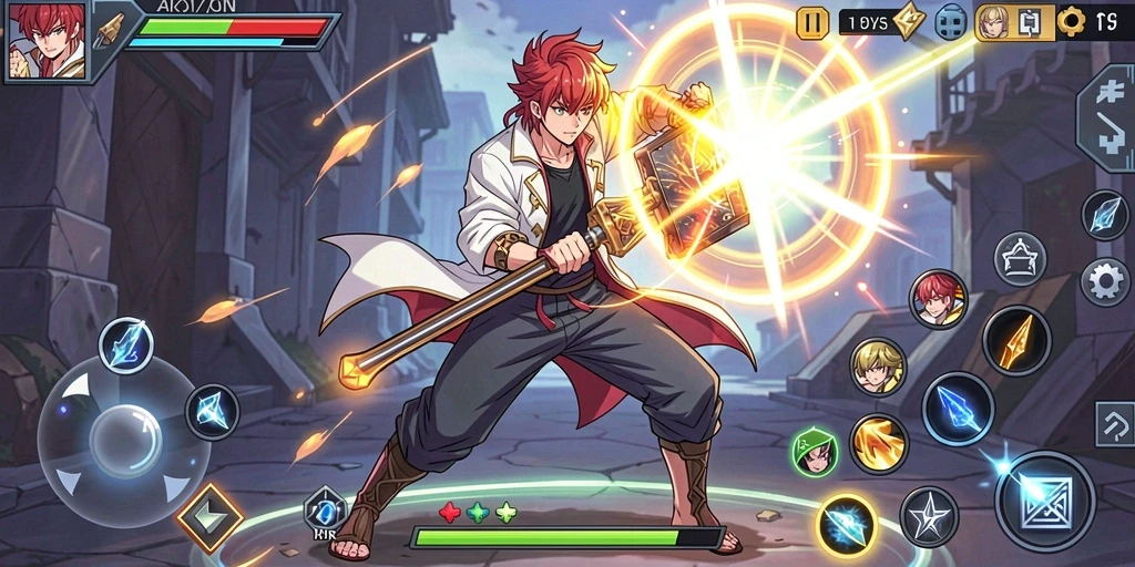 Screenshot dari salah satu mode permainan yang seru.