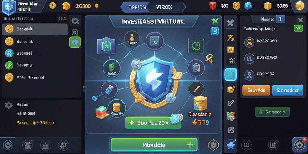 Screenshot level permainan dengan tantangan menarik.