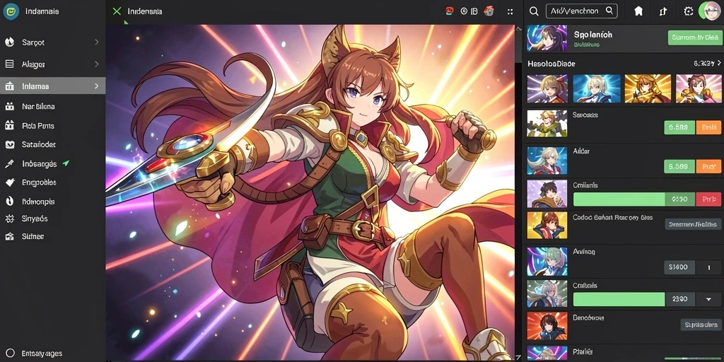 Ilustrasi mode multiplayer dengan teman-teman.